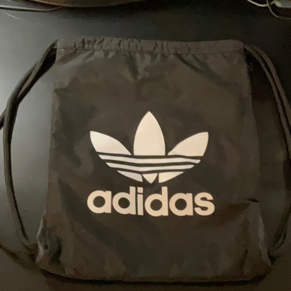 Adidas Black Drawstring Bag